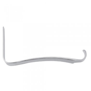 Kristeller Vaginal Retractor Slender Pattern Stainless Steel, Blade Size 110 x 14 mm